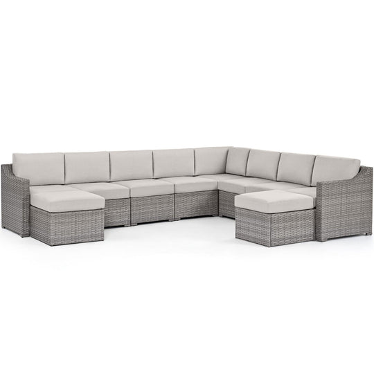 10 Piece Patio Conversation Set - Happatio