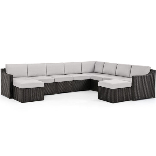 10 Piece Patio Conversation Set - Happatio