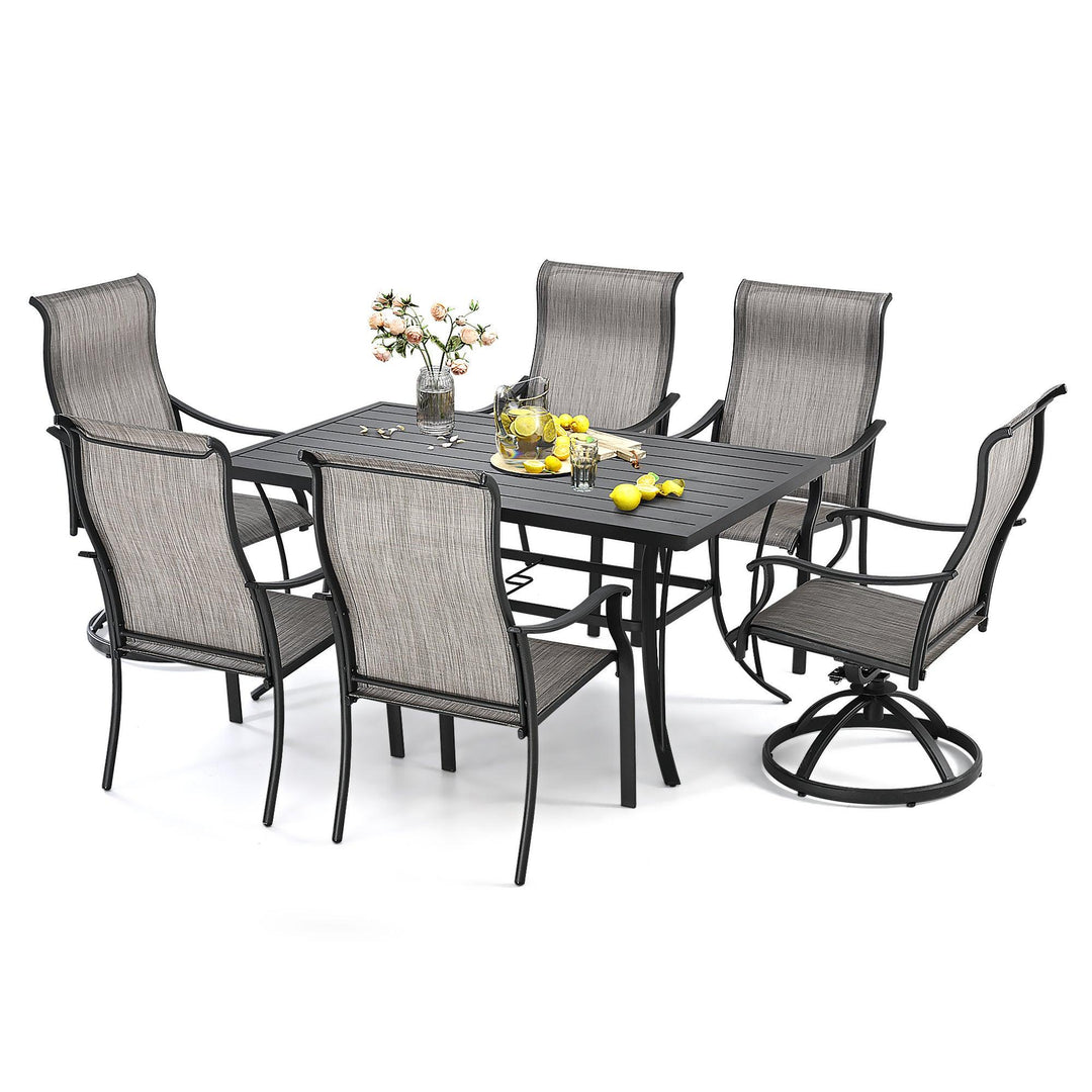 7 Piece Patio Dining Set - Happatio