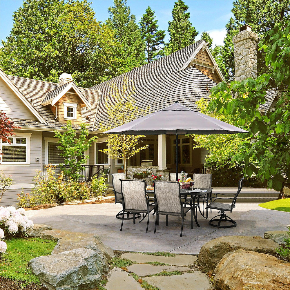 7 Piece Patio Dining Set - Happatio