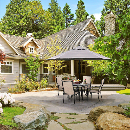 5 Piece Patio Dining Set - Happatio