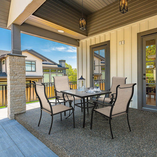5 Piece Patio Dining Set - Happatio
