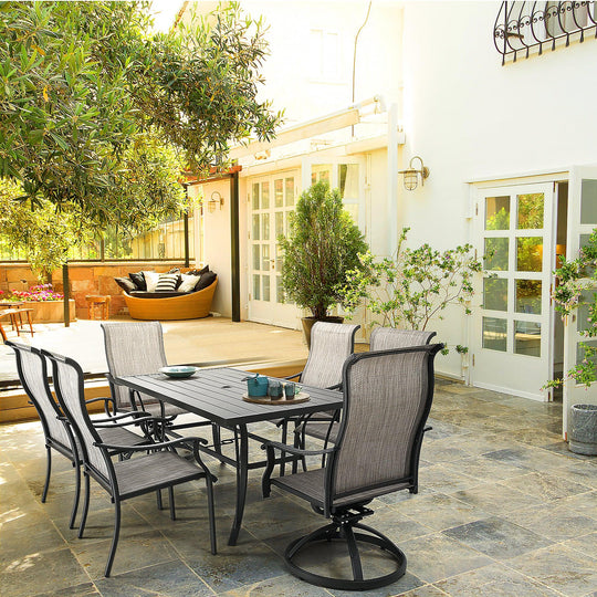 7 Piece Patio Dining Set - Happatio