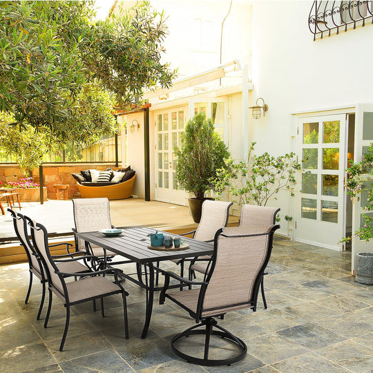 7 Piece Patio Dining Set - Happatio