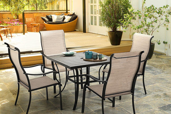 Happatio's 5 Piece Patio Dining Set: The Perfect Addition to Your Outdoor Entertaining Space
