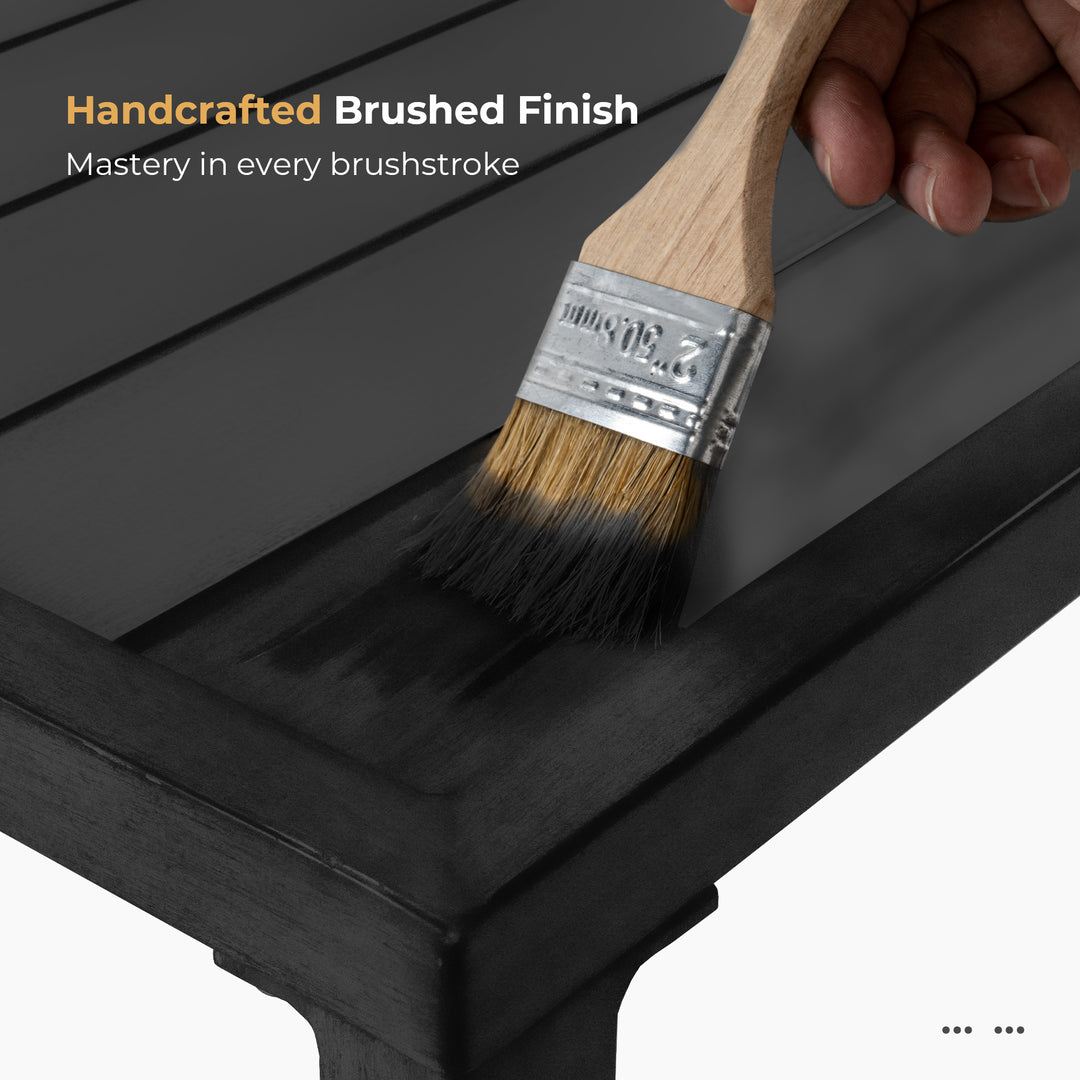 HAPPATIO Aluminum Patio Furniture Set, 3 Pieces Conversation Set with Thick Cushions and Side Table, Waterproof and Rustproof for All weather, Seating Sofa for Garden, Backyard, Porch