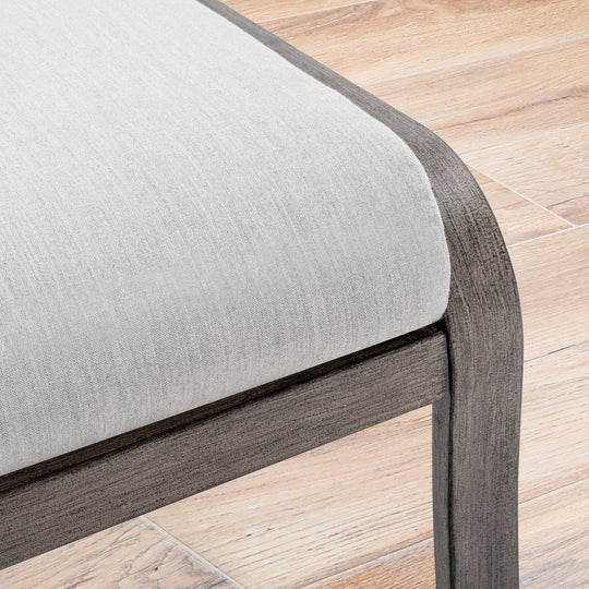 HAPPATIO 7 Piece Aluminum Patio Furniture Set, Outdoor Sectional Sofa with Ottomans and Coffee Table, Garden Conversation Set with Armchairs for Lawn Deck (Gray)