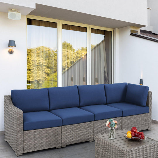 5 Piece Patio Conversation Set - Happatio