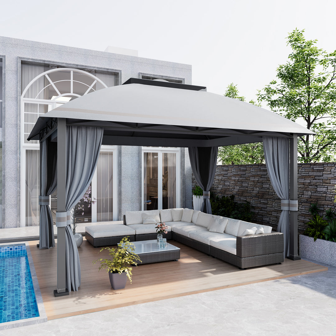 Gazebo 10x12 Replacement Parts Gazebo Covers Replacement 10x12